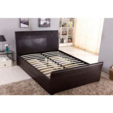 High Quality Leather Bed with Single Double Size